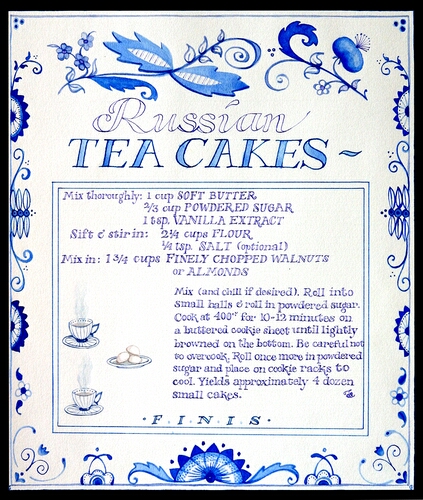 Russian Tea Cakes