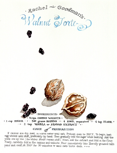 Walnut Torte