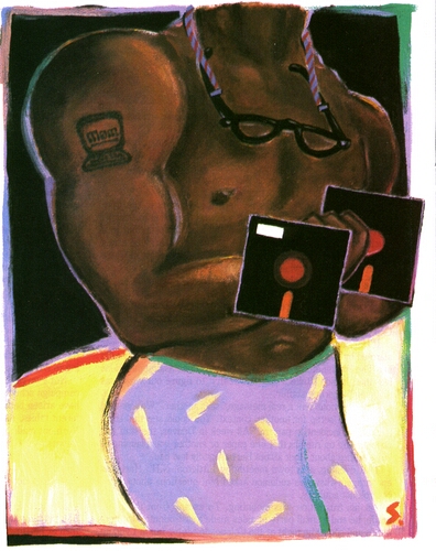 Macho Computer\nWashington Post Magazine